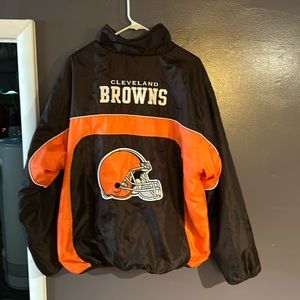 Vintage Cleveland Browns Reversible Jacket